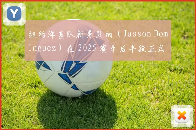 纽约洋基队新秀贝纳（Jasson Dominguez）在 2025 赛季后半段正式归位